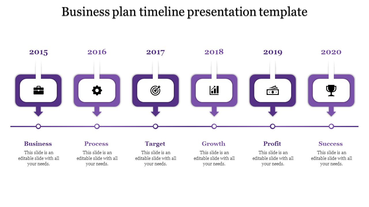 Editable Timeline PPT Template and Google Slides Themes